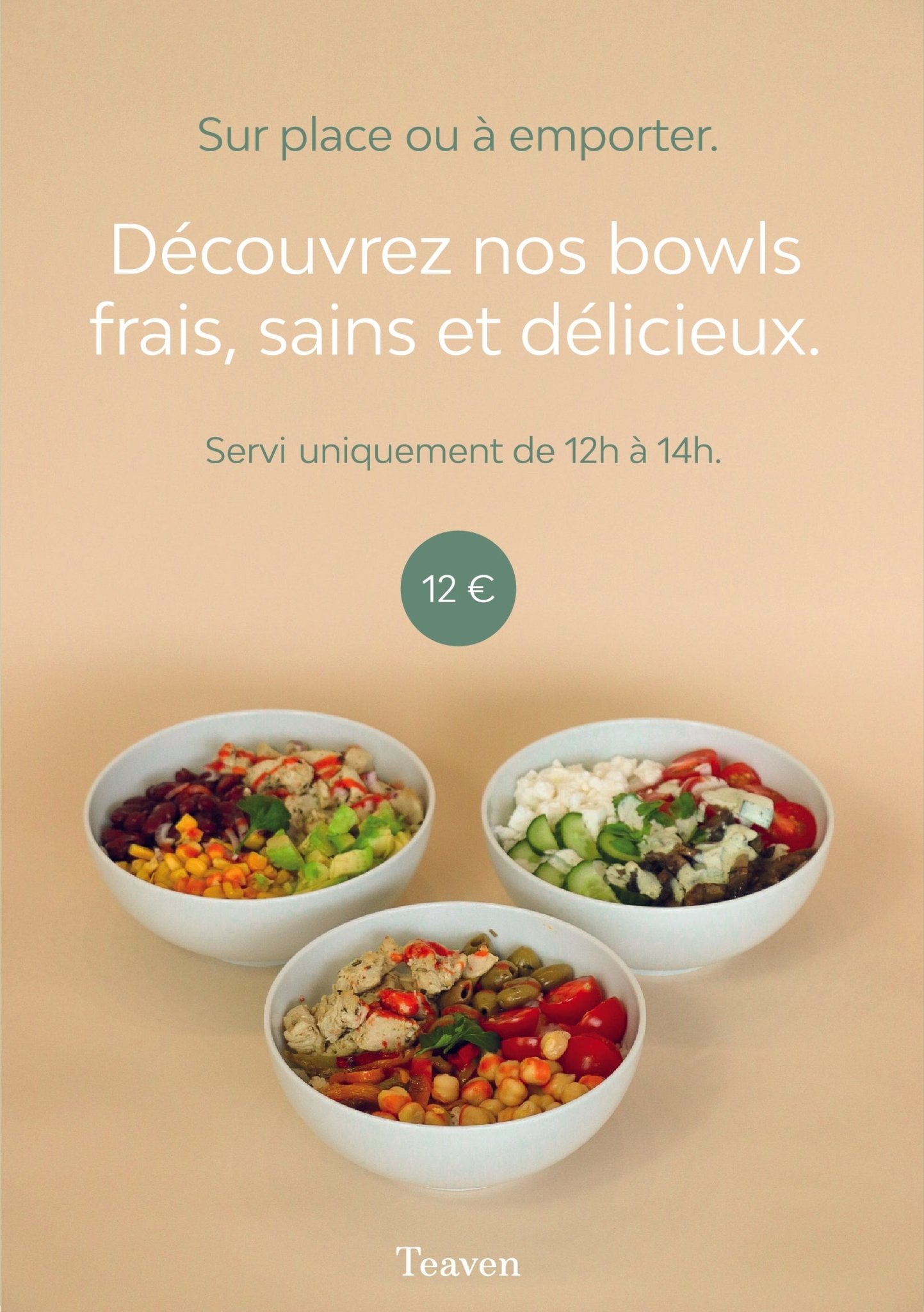 Découvrez les Bowls chez Teaven - Teaven