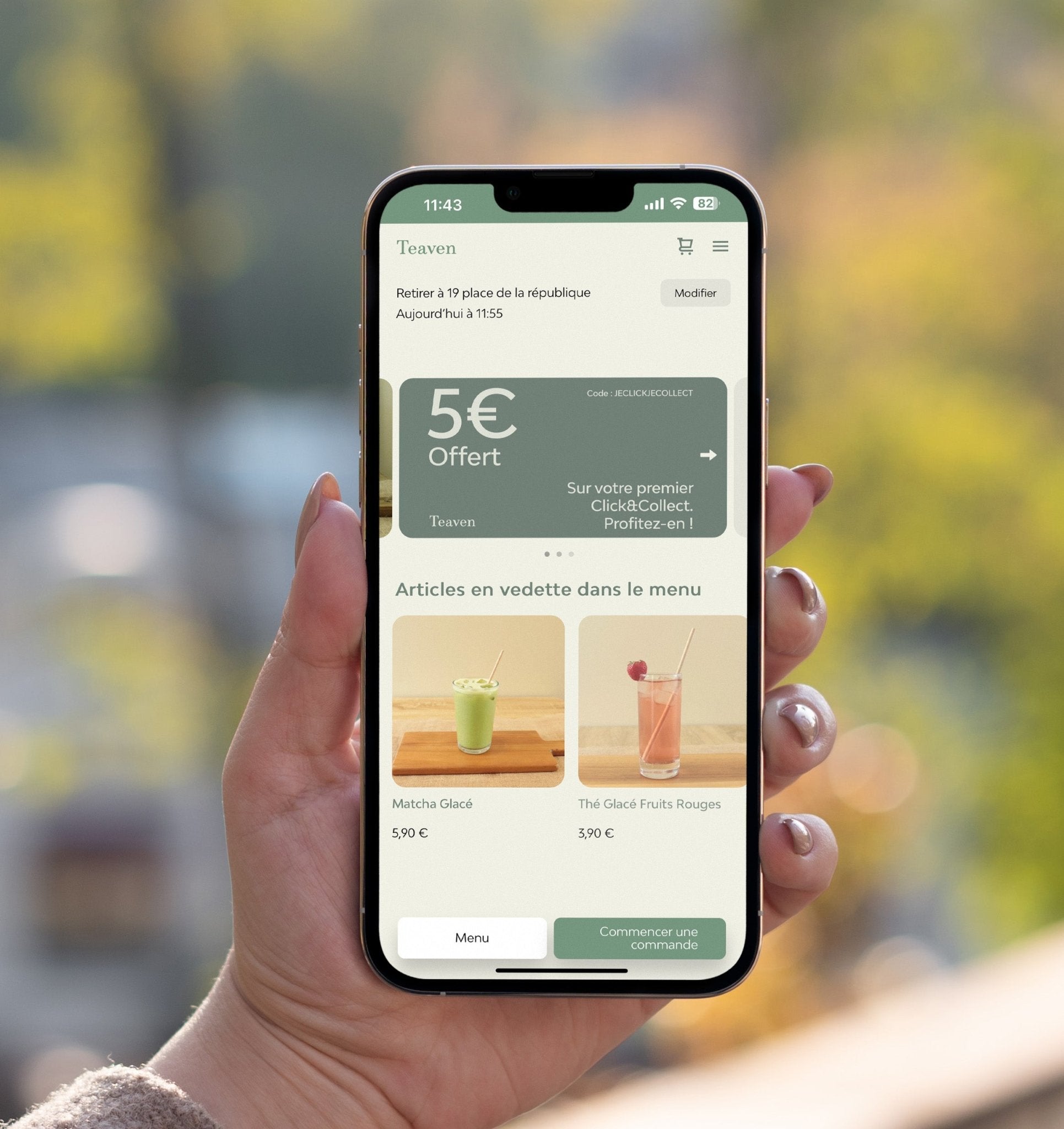 Découvrez notre nouveau service Click&Collect : Une nouvelle façon de vivre l’expérience Teaven. - Teaven