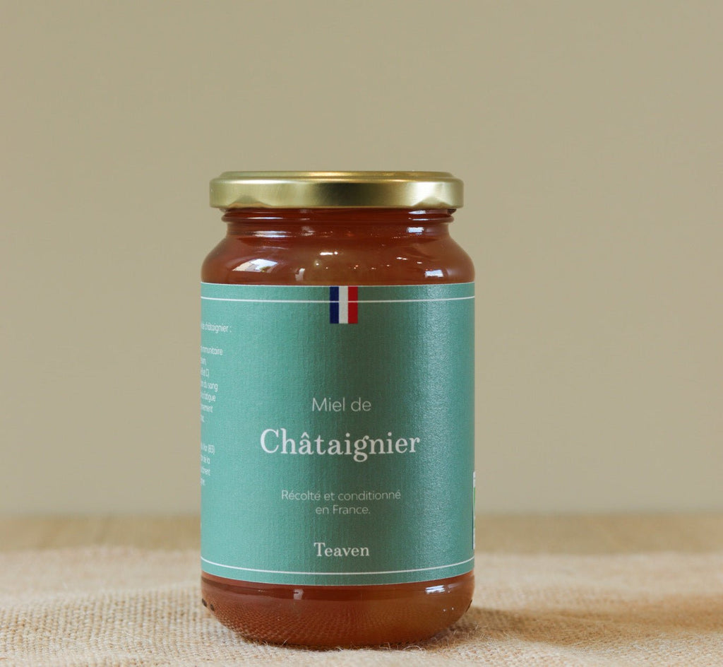 Miel de châtaignier BIO 500g Teaven