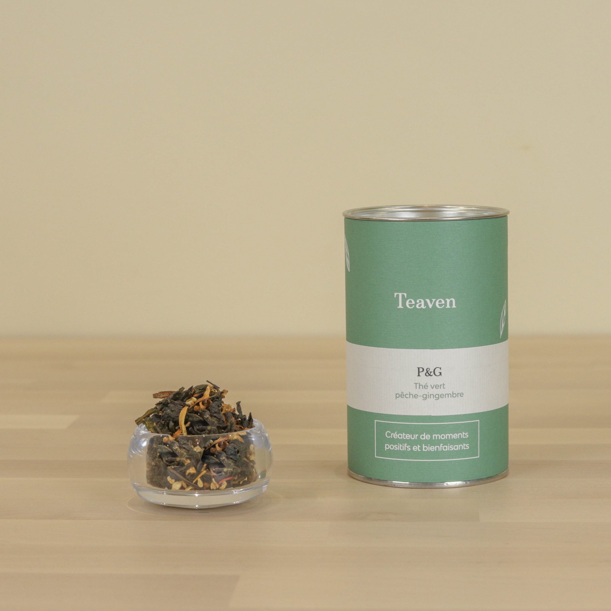 P&G - Thé Vert Pêche-Gingembre - Teaven