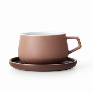 Tasse à thé en porcelaine - Rose - Teaven